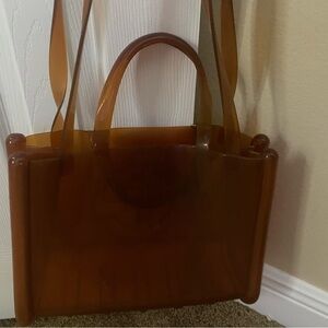 Brown Jelly Teflar Bag